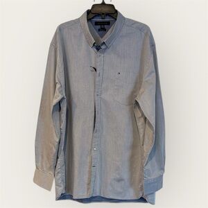 Tommy Hilfiger Blue Button-Down Shirt